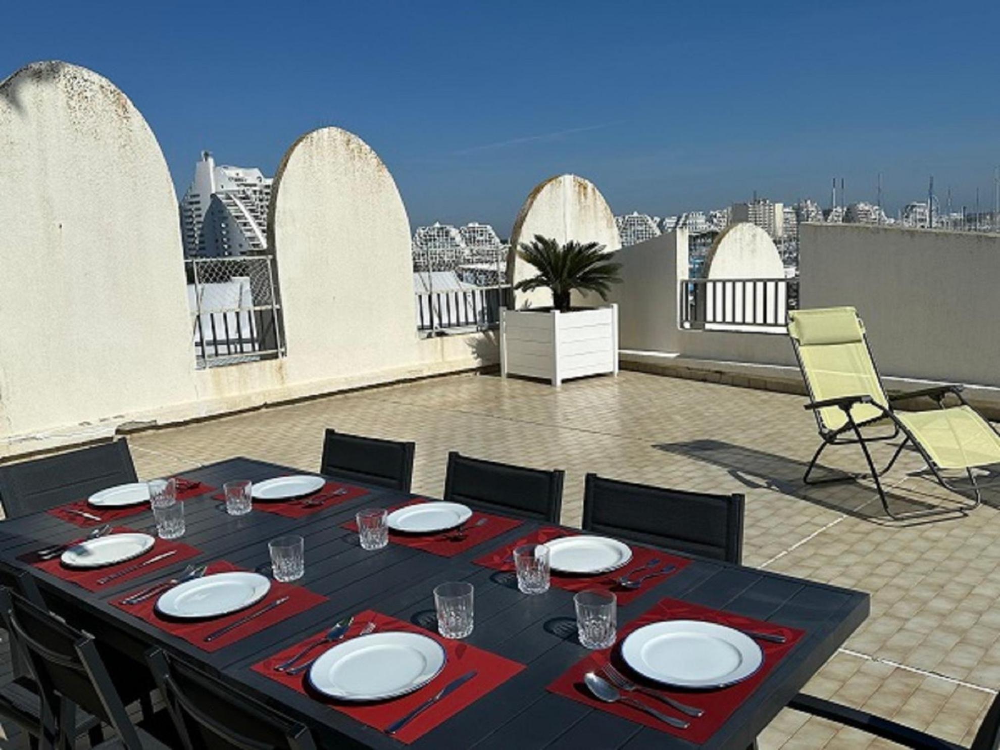 Vittoria Immobilier 8 - Reglement Sur Place - Cheques Vacances Acceptes ラ・グランド・モット 部屋 写真